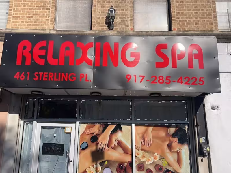 Relaxing spa