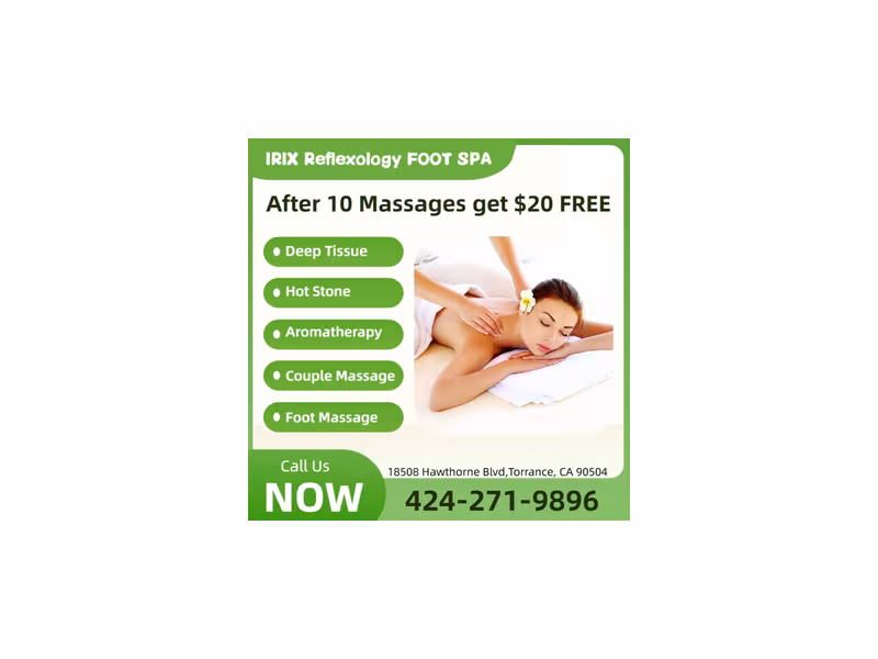 IRIX Reflexology Foot Spa