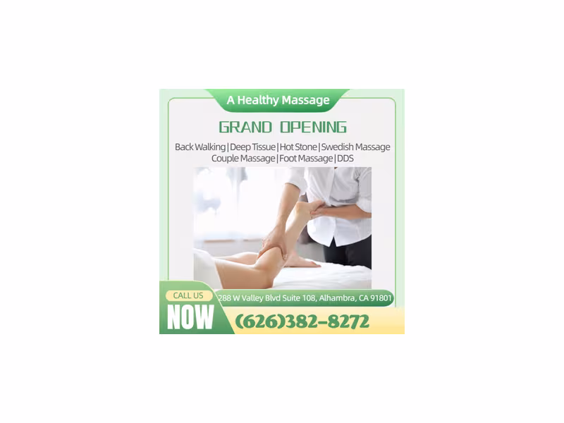 A Healthy Massage