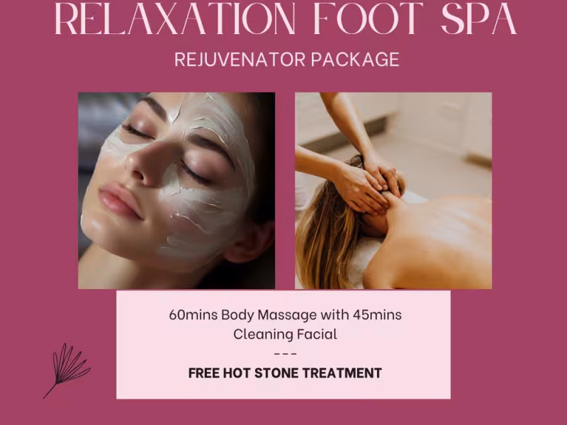 Relaxation Foot Spa