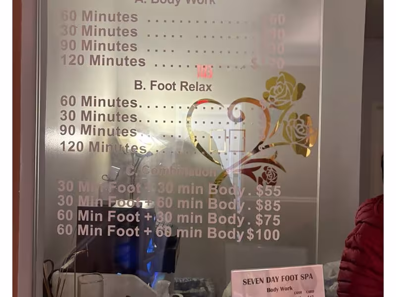 Seven Day Foot Spa