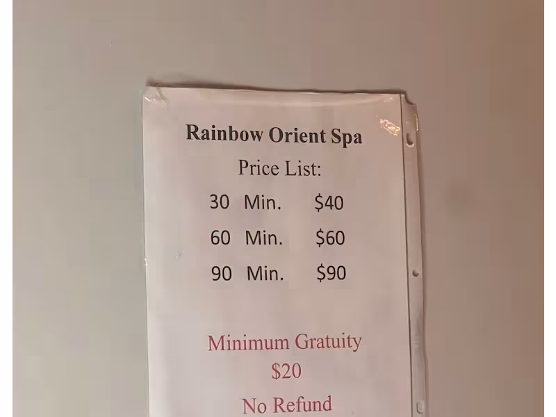 Rainbow Orient Spa