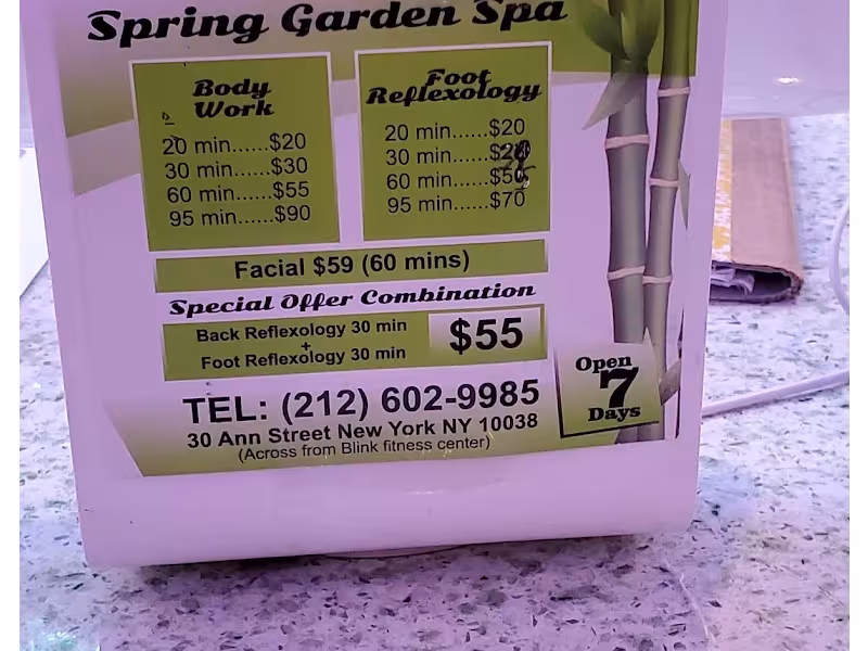 Spring Garden Spa 8