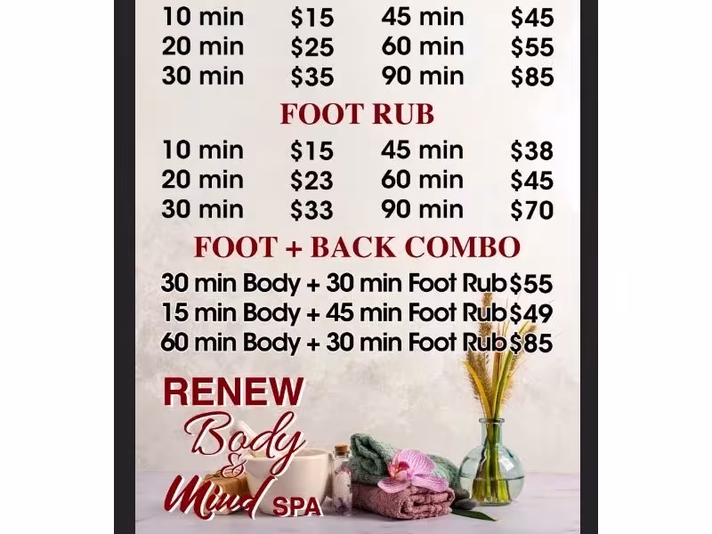 Renew Body & Mind Spa 1