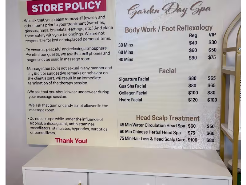 Garden Day Spa
